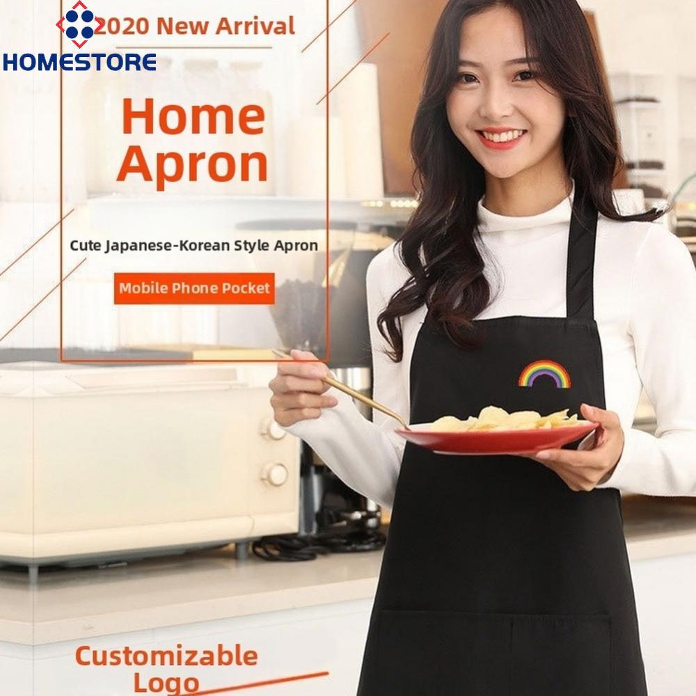 [Homestore]Sleeveless Waterproof Apron for Cooking Baking Cleaning with Phone Pocket Design