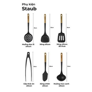 Staub - Xẻng silicon màu đen - 31cm