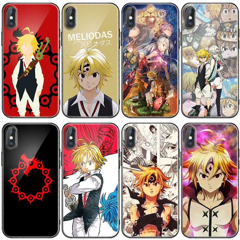Ốp điện thoại Meliodas Seven Deadly Sins Thích hợp cho Apple 13 12pro 11 7 / 8plus xsmax xr Xiaomi 1