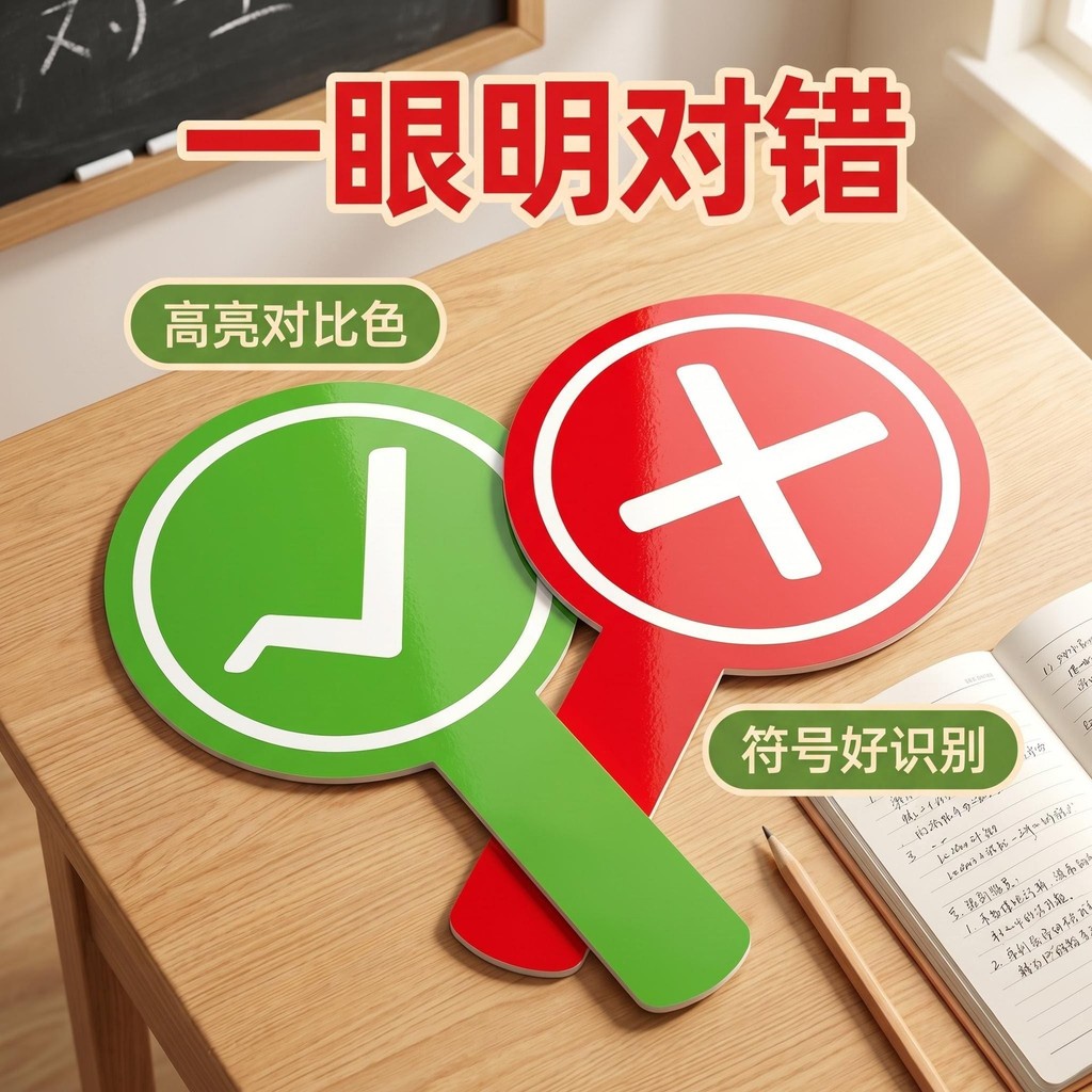 Bảng Tay Đúng Sai Chuyển Cảnh Sáng Tạo Biển Giơ Tay Đánh Giám Đạo Cụ Livestream Video