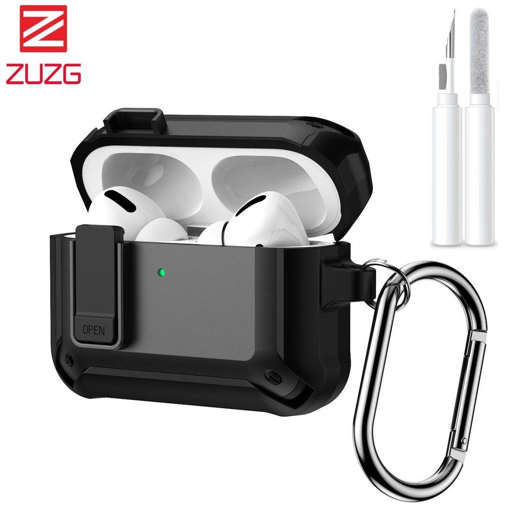 ZUXZG cho AirPods Pro 3 Ốp lưng Airpod Pro thế hệ thứ 3 2025 Nam Nữ, Vỏ bảo vệ iPod Pro3 Gen chống s