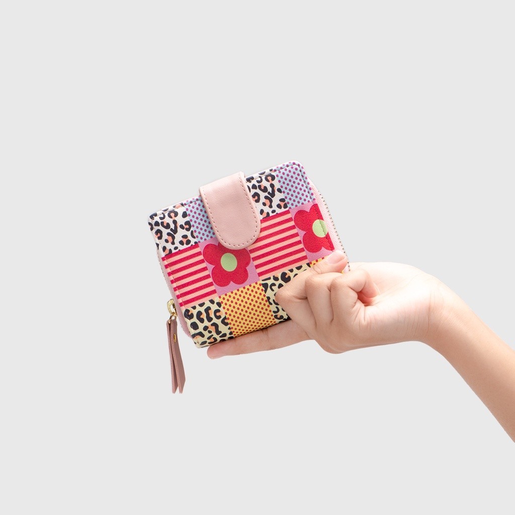 AB4 Adorableprojects - Họa tiết ví Alyssa - Ví nữ Ví nữ Dompet Perempuan Ví nữ