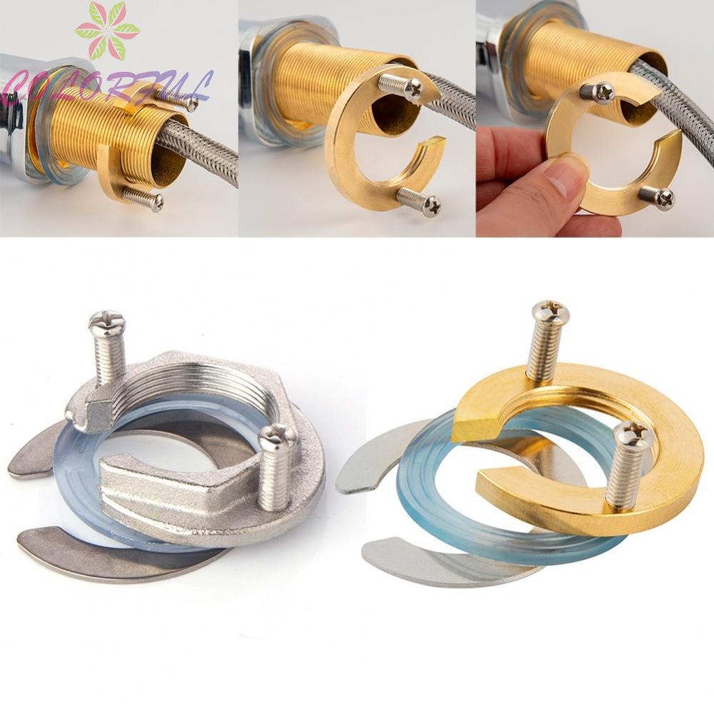 Secure Tap Faucet Fixing Fitting Kit Prevent Faucet Loosening with Horseshoe Nut