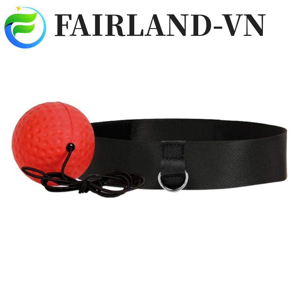 [FAIRLAND]Speed Training Reflex Ball for Boxers Featuring Elastic Cord and Secure Headband
