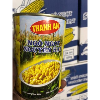 {COMBO 2} Ngô ngọt nguyên hạt ASEAN - THANH AN, Hộp 450 gram, Dùng chiên bơ, làm bánh....Thơm ngon, Tiện lợi