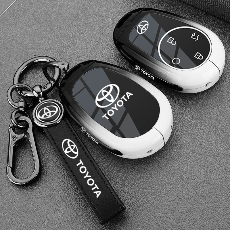 Xe Ô Tô Thông Minh Từ Xa Chìa Khóa Vỏ Bảo Vệ Chìa Khóa Túi Dành Cho Xe Toyota bZ3X Mới Air / Pro / M