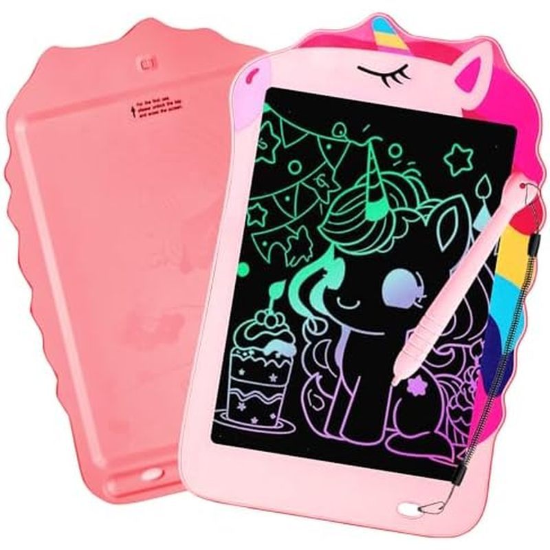 ablet for Kids, Dinosaurs Drawing Pad Doodle Board for Kids, Colorful Toddlers Toys Drawing Board, E