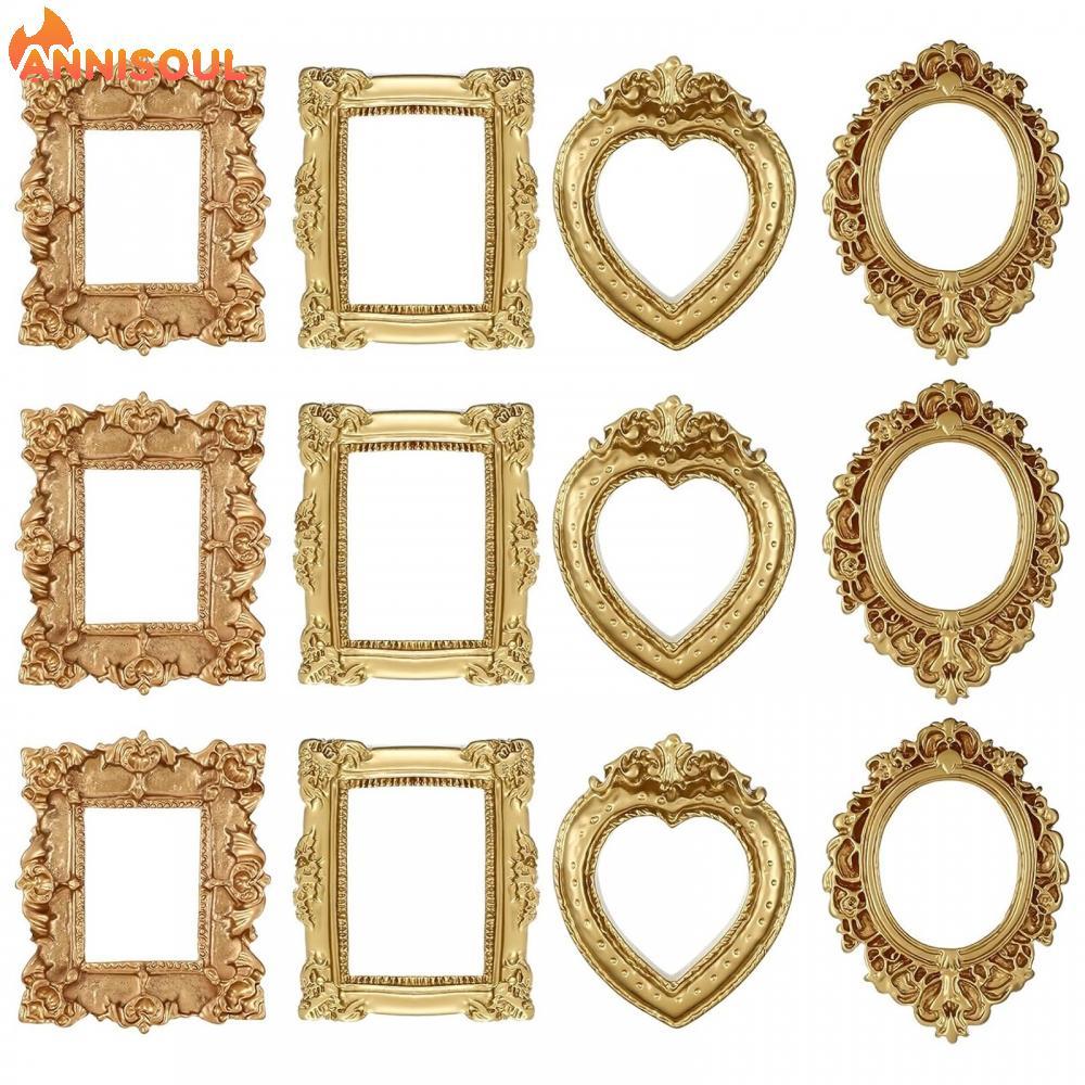[NISO]Pocket Photo Frames Assorted 4 Designs Square Design Square Frame Oval Design