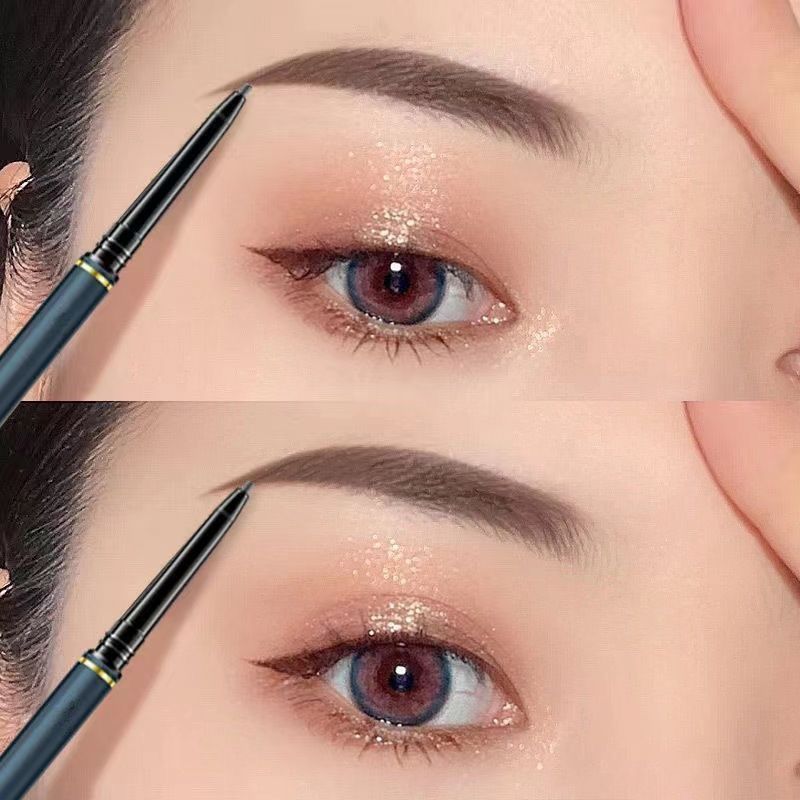 Bút chì kẻ mày Novo Chống thấm nước Chống mồ hôi lâu trôi Không phai màu Đầu siêu mịn siêu mịn Dra#h