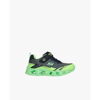 SKECHERS - Giày sneakers bé trai cổ thấp S Lights Vortex Veltrox_400605L-LMBK