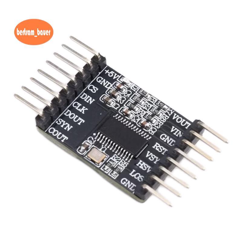 Bảng phát triển và xác minh cho sơ đồ giao diện OSD SPI của Chip phủ nhân vật mô-đun AT7456E