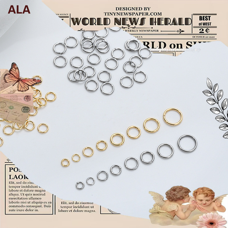 💖Phụ kiện trang sức DIY💖Vòng Kết Nối Thép Titan Không Phai Màu, Dễ Personalize cho DIY Trang Sức[fas