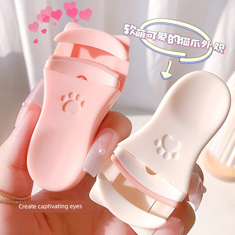 JONBOS JONBOS Mèo Dễ Thương Móng Vuốt Lông Mi Uốn Lâu Dài Định Hình Góc Rộng Hướng Dương Nhỏ Di Động