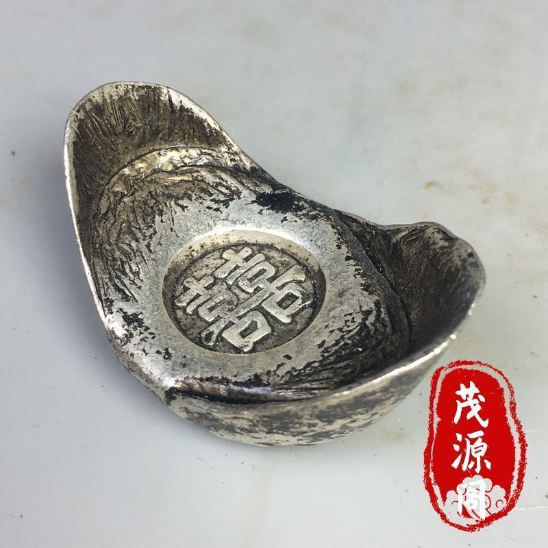 Bộ Sưu Tập Dân Gian Nhân Vật Hạnh Phúc Thỏi Đôi Hạnh Phúc May Mắn Sang Bạc Thỏi Đồng Cổ Mạ Bạc Đế Tổ