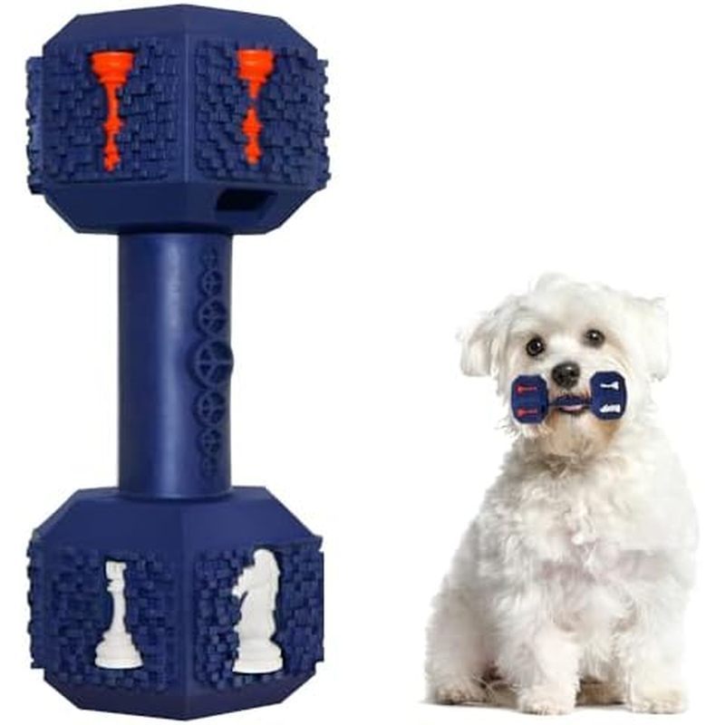 Dog Chew Toys for Aggressive Chewers,Food Grade Non-Toxic Dental Pet Toy,Tough Durable Indestructibl