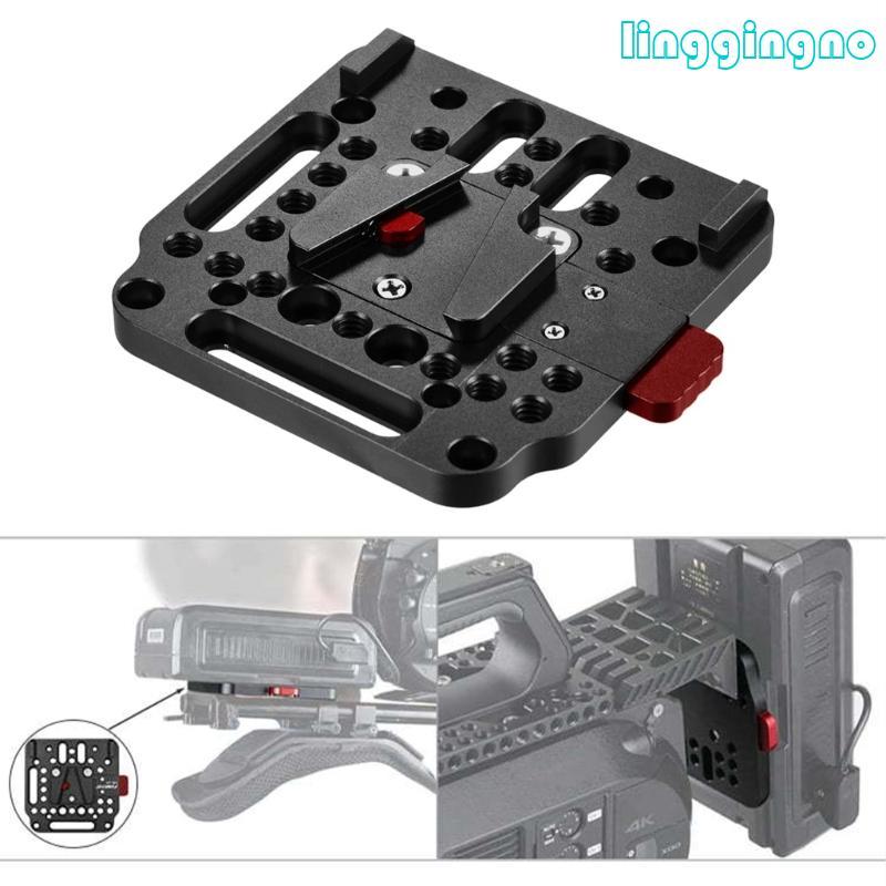 RR Unisex V Mount Plate V Lock Plate cho pin lớn đính kèm máy ảnh