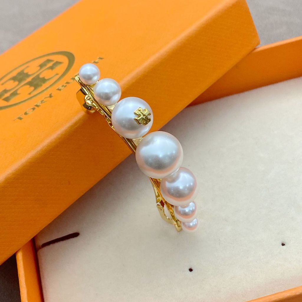 New Korean Simple Imitation Pearl Hair Clip Elegant lady's hair clip, sweet girl's side clip, alliga