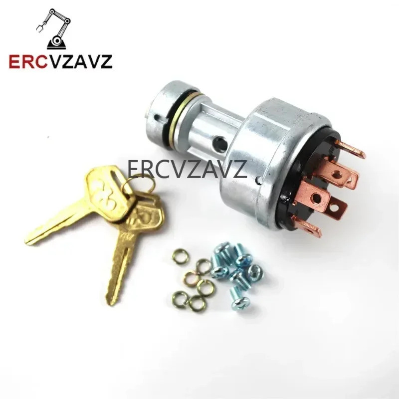 Công tắc đánh lửa chính PC200 6 Pin 08806-10000 08086-080000 22B-06-11910 cho Komatsu PC200-1 PC200-