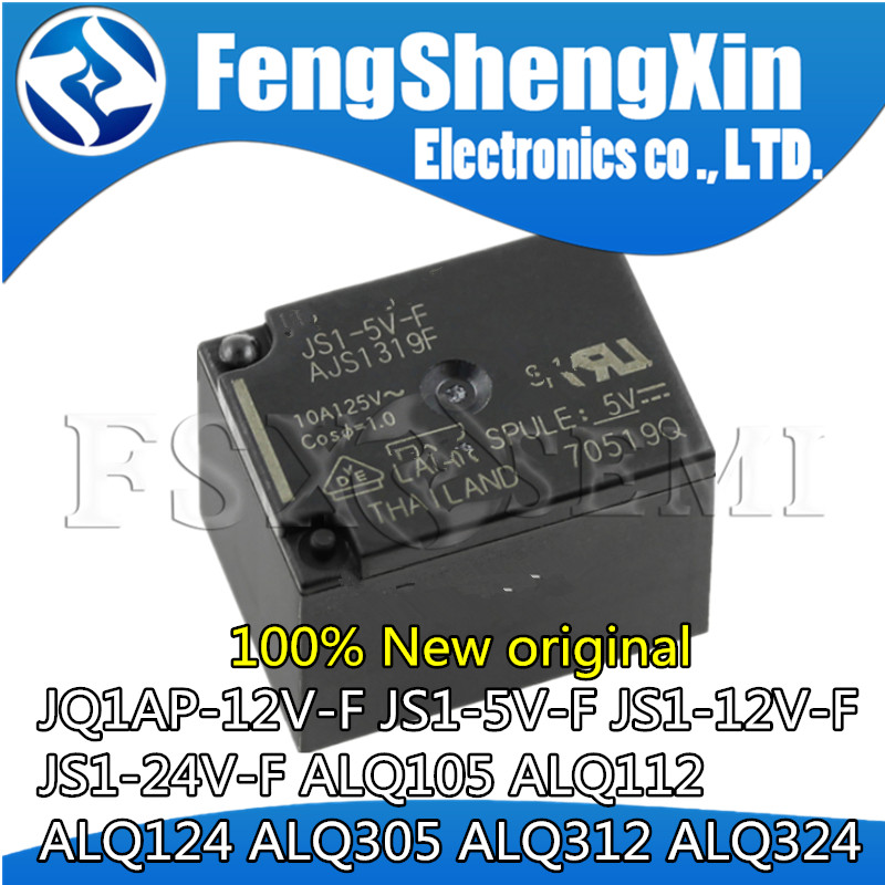 5 JQ1AP-12V-F JS1-5V-F JS1-12V-F JS1-24V-F ALQ105 ALQ112 ALQ124 ALQ305 ALQ312 ALQ324 Rơle
