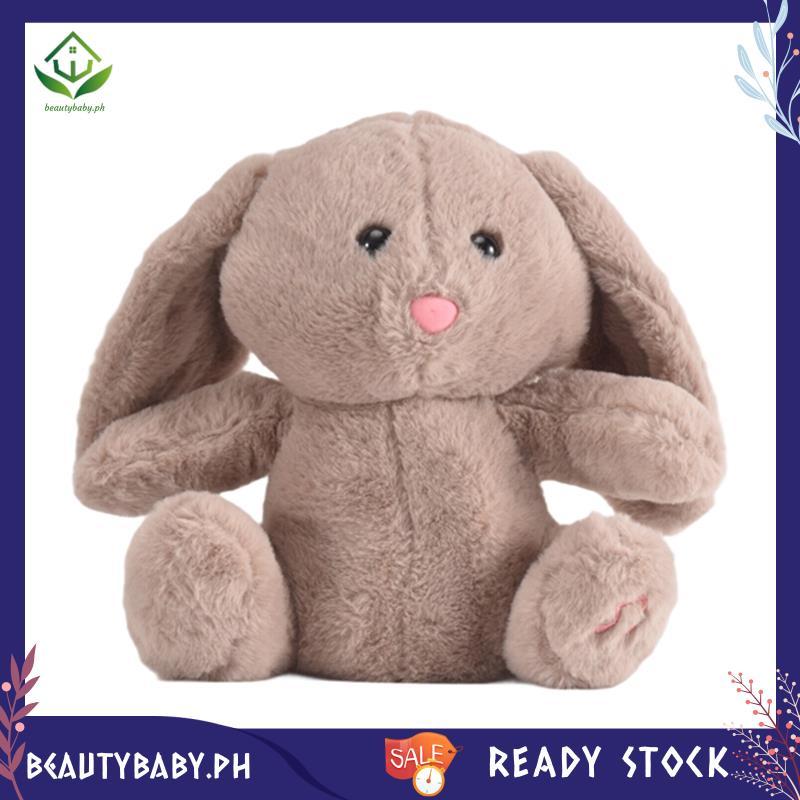 [beautybaby.ph] Baby Breathing Bunny Soothing Bunny Plush Doll Toy Baby Kids Soothing Music Sleeping