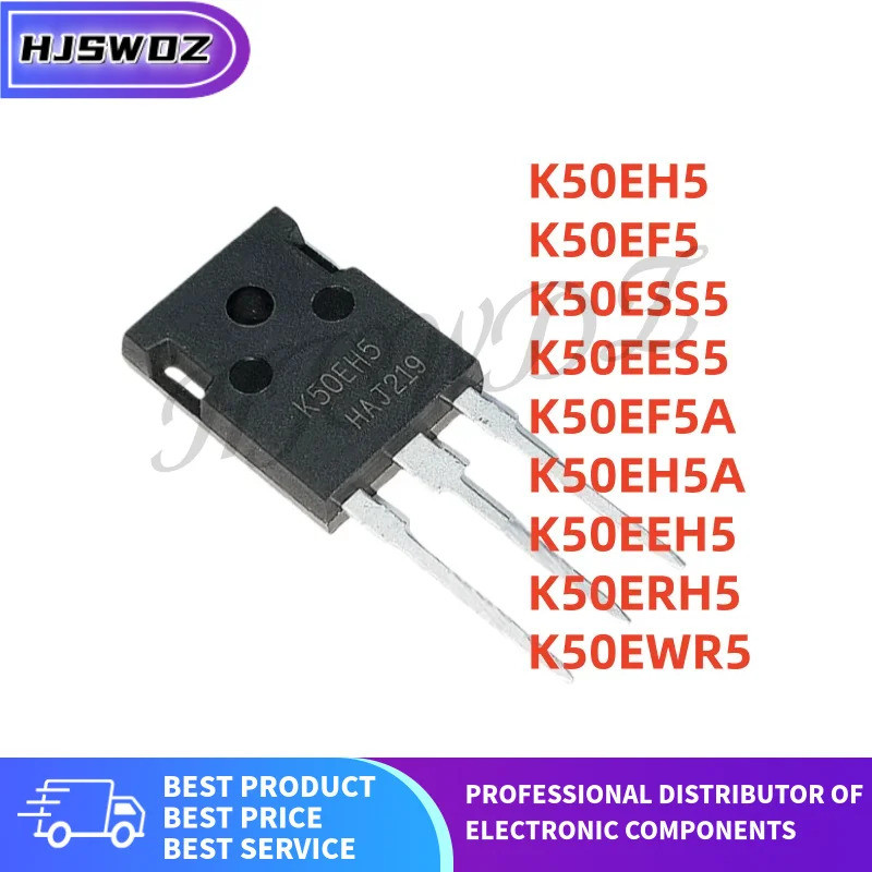 5 / CÁI K50EH5A K50EEH5 K50EH5 K50ESS5 K50EF5A K50EES5 K50EF5 K50EWR5 K50ERH5 TO-247 IGBT ống rêu cò