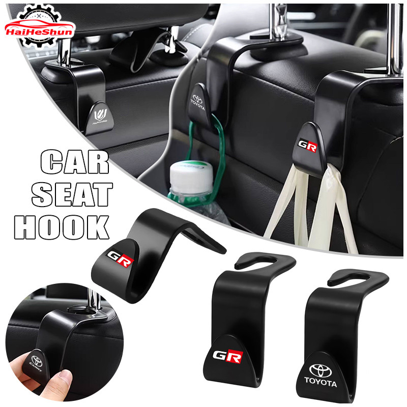 Toyota GR Tựa Đầu Ô Tô Móc Lưng Ghế Đa Năng Móc Treo Chịu Lực Mạnh Phụ Kiện Xe Hơi Di Động Cho Xe To