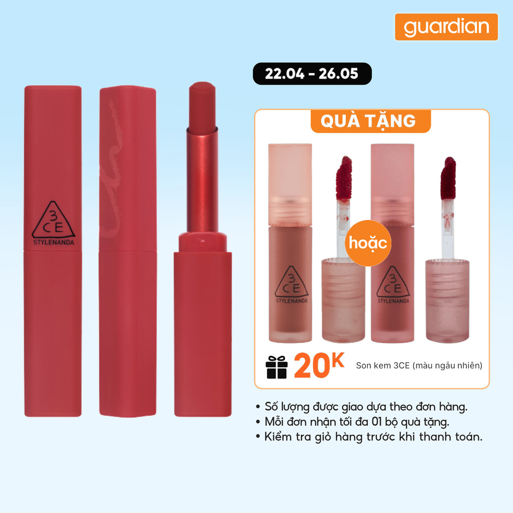 Son Sáp Màu Mịn Lì 3CE Sketch Stick | Guardian Việt Nam