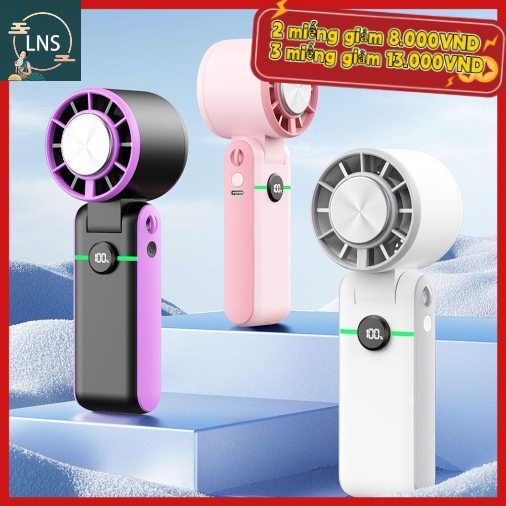CRAFTYCORNER 100 tốc độ​ Turbo Jet​ Gió siêu mạnh​ tích điện​ Quạt cầm tay mini​