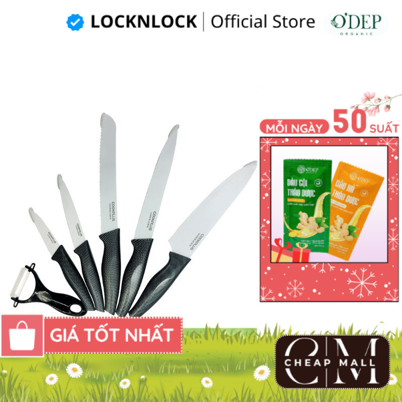 Bộ dao 6 món LocknLock CKK101S01 - CHEAP CMO