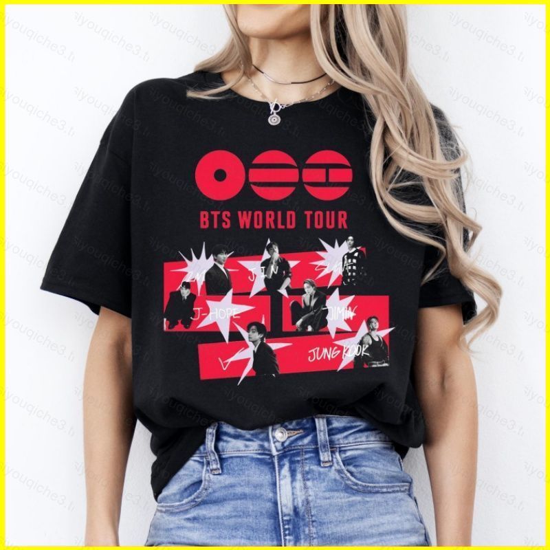 SY3 BTS Bangtan Kpop Merch Áo thun Rm Jin Suga Jhope Jimin V Jungkook trở lại tee YS3