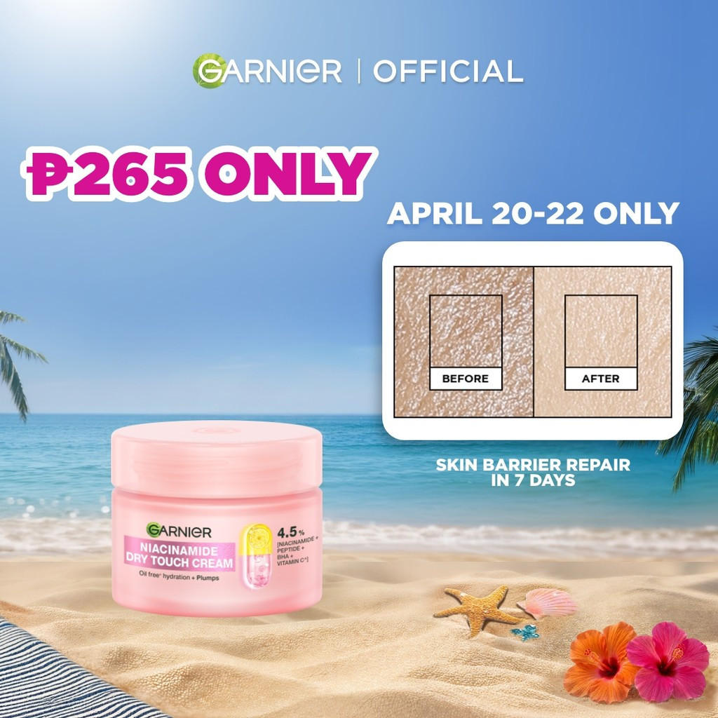 Kem dưỡng ẩm khô Garnier Niacinamide MỚI (50ML) - Dưỡng ẩm và dưỡng ẩm da