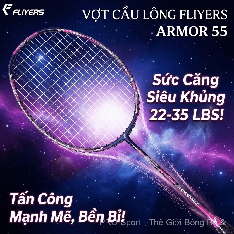 Vợt cầu lông Đơn Full Carbon siêu nhẹ 35lbs mẫu mới 2026