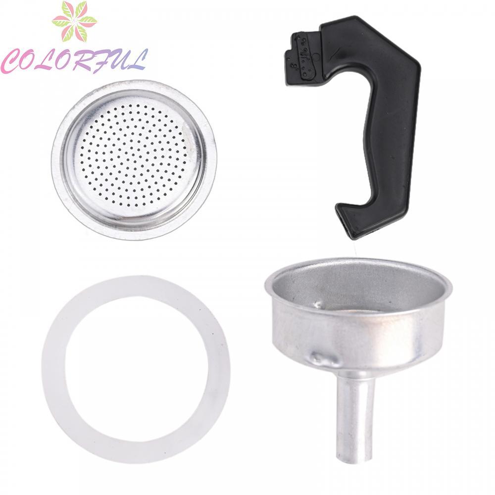 Secure and Precise Brewing with Espresso Coffee Moka Pot Replacement Accessories