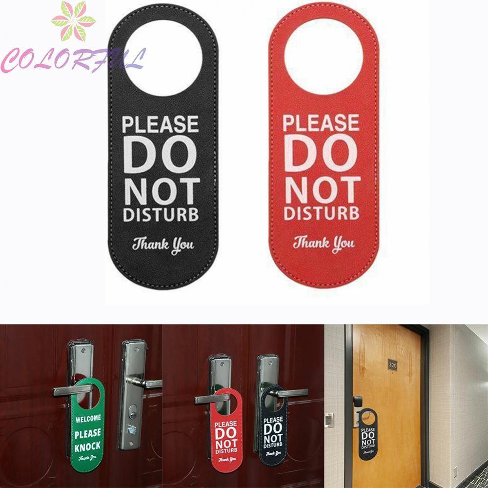 Door Sign Bar Hotel Mall 1PC 1 * Black+green Black/red + Green Red+green