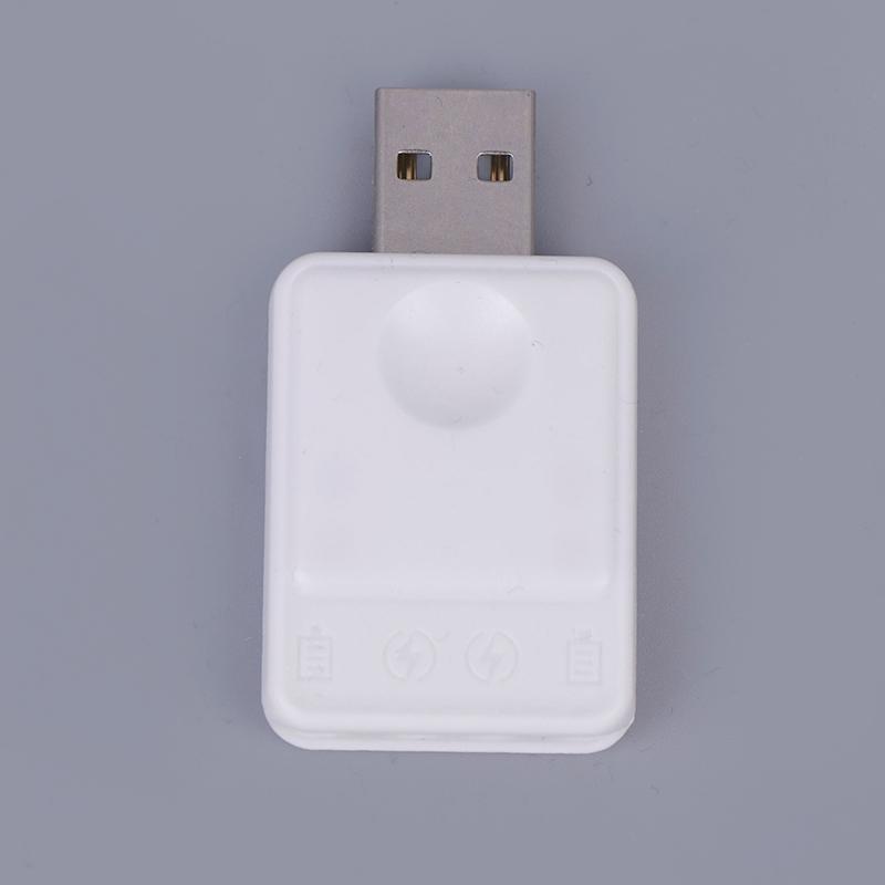 Newsmallbrains CR425 Pin Sạc Phao Câu Cá Điện Sạc CR425 Pin Sạc USB 2 Lỗ Adapter Cho Đèn LED Câu Cá 