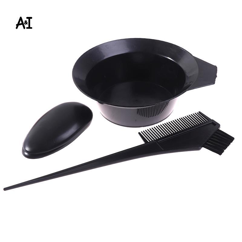 AI 8 Chiếc Màu Tóc Nhuộm Bát Lược Chải Găng Tay Mũ Bộ Dụng Cụ Nhuộm Bát Lược Bàn Chải VN