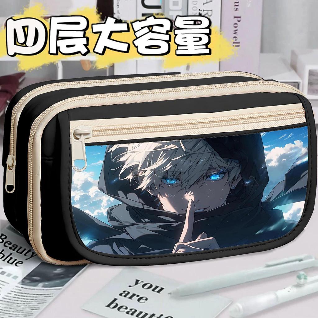 Mu mi nm 2026 Spell Back to War Anime Pencil Case 2025 Trường trung học cơ sở mới dành cho học sinh 