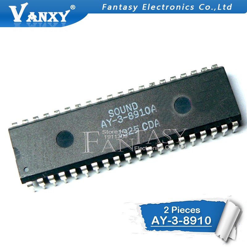 2 AY-3-8910 DIP-40 AY-3-8910A DIP