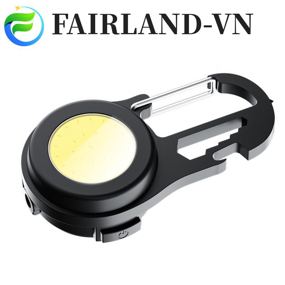 [FAIRLAND]For Mini Keychain Light with 4 Light Modes USB C Fast Charging for Camping Tasks