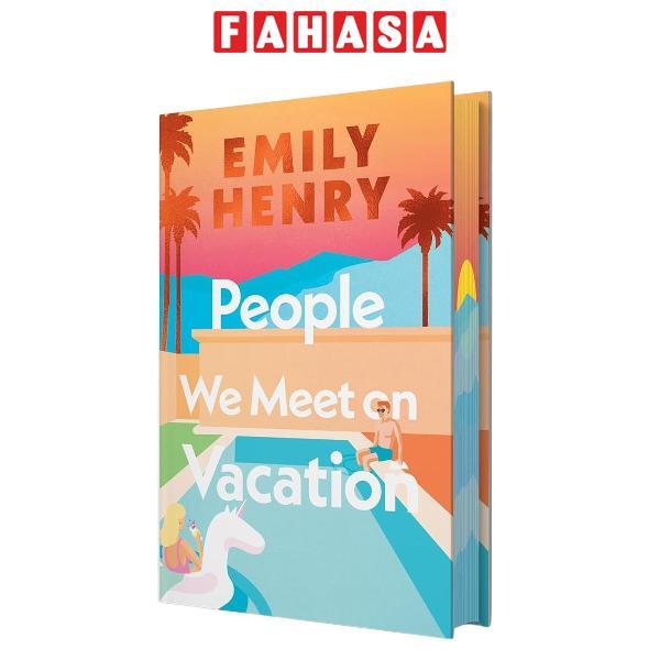Sách ngoại văn: People We Meet On Vacation - The Special Sprayed-Edge Edition - Hard Back