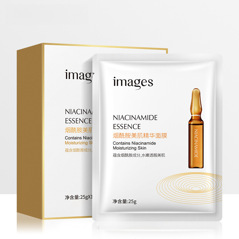 [Hàng có sẵn] Image Beauty Niacinamide Skin Essence Mask Thu nhỏ lỗ chân lông Dưỡng ẩm Làm đẹp Chăm 