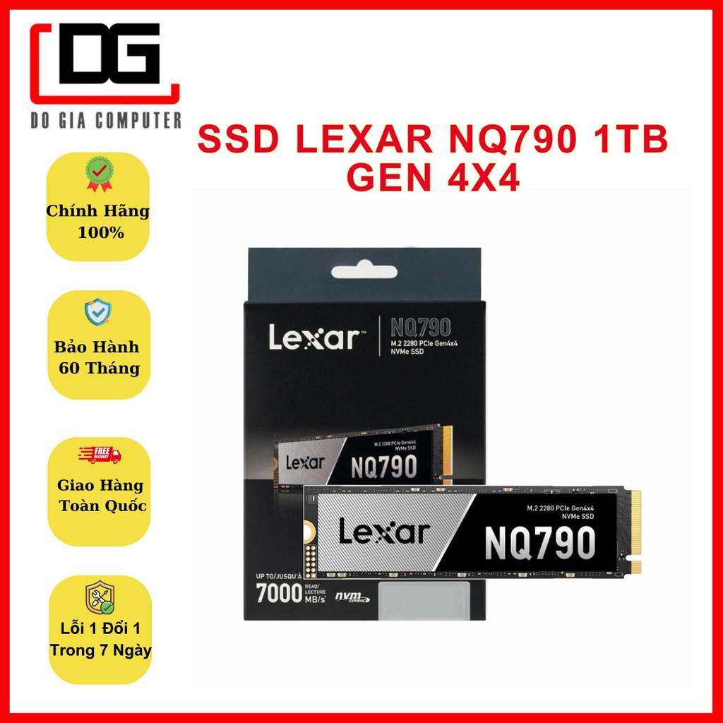 Ổ CỨNG SSD LEXAR NQ790 1TB M.2 2280 PCIE 4X4 (ĐỌC 7000MB/S - GHI 6000MB/S)