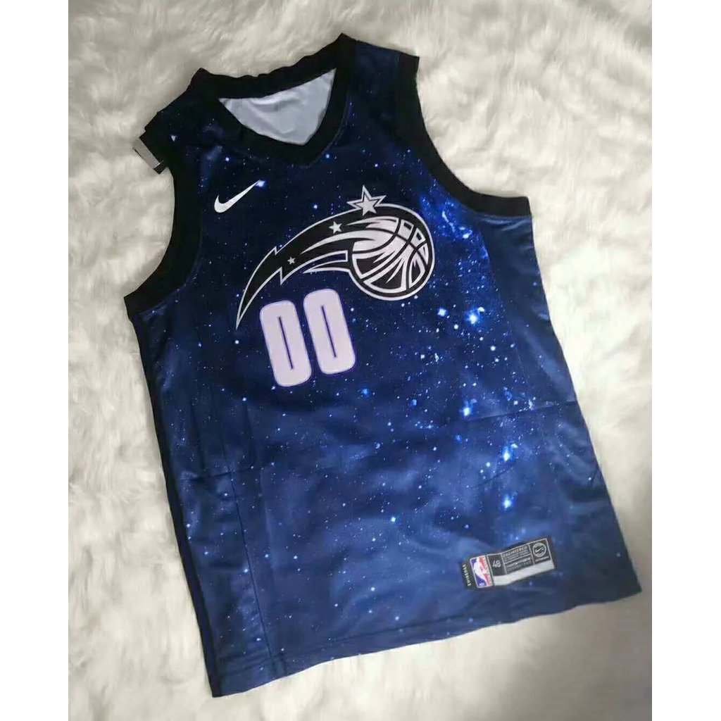 Đội bóng ma thuật NBA mùa giải mới 17-18 No. 00 Aaron-Gordon Jersey Aaron Gordon Hot Press City Edit
