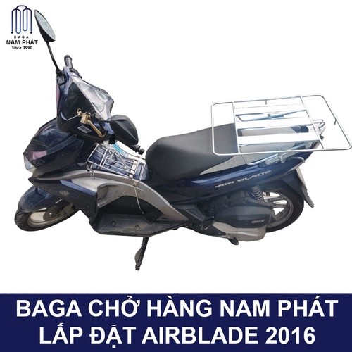 [Giá VAT] Baga Chở Hàng Bắt Cảng AirBlade Air Blade AB 2016 Sắt Đặc Chịu Lực Ba ga Chở Đồ Cho Hang P