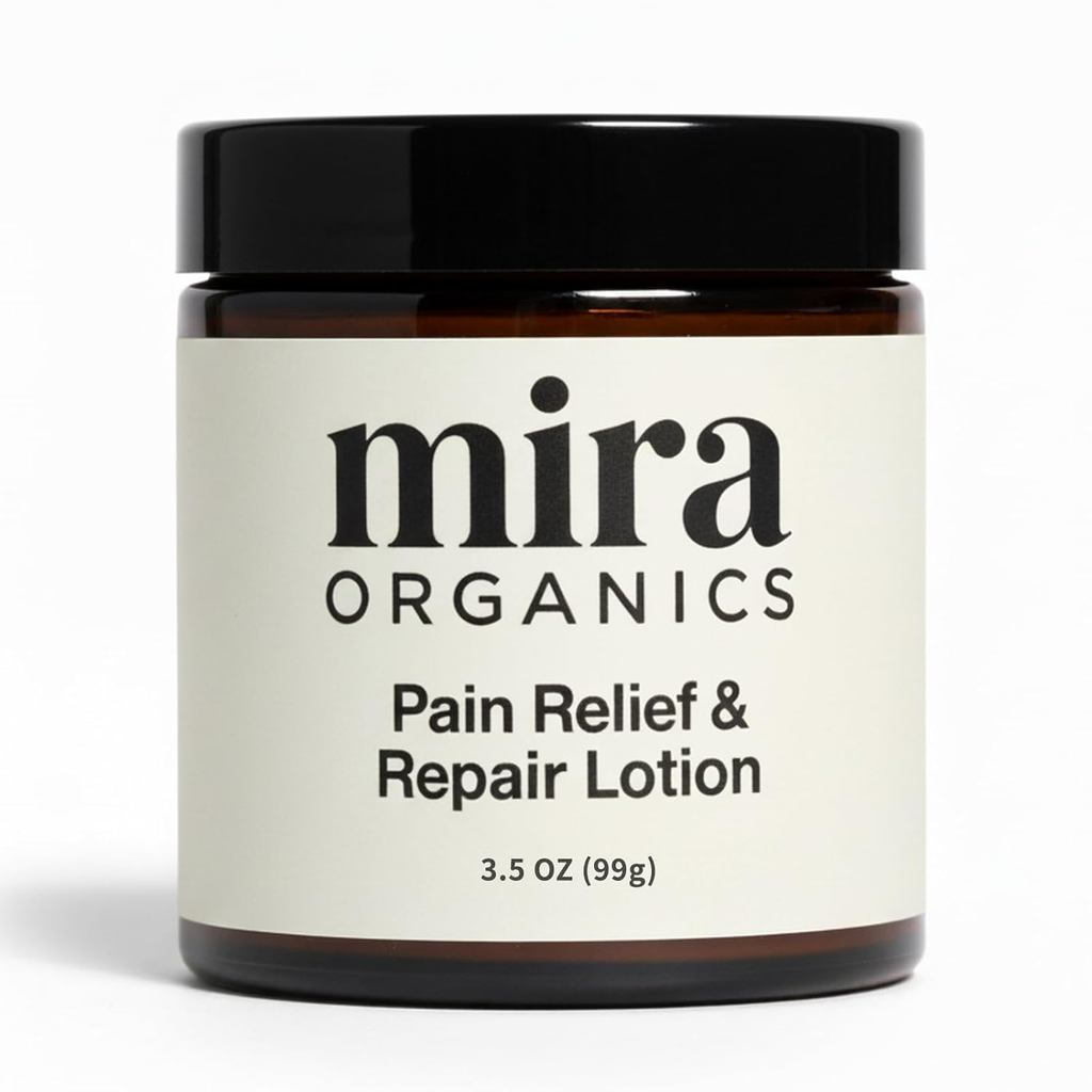 BDQBDQ Mira Organics, Miraa Organics Cream – Sữa dưỡng thể gốc thực vật Magie & Arnica, Dựa trên thự