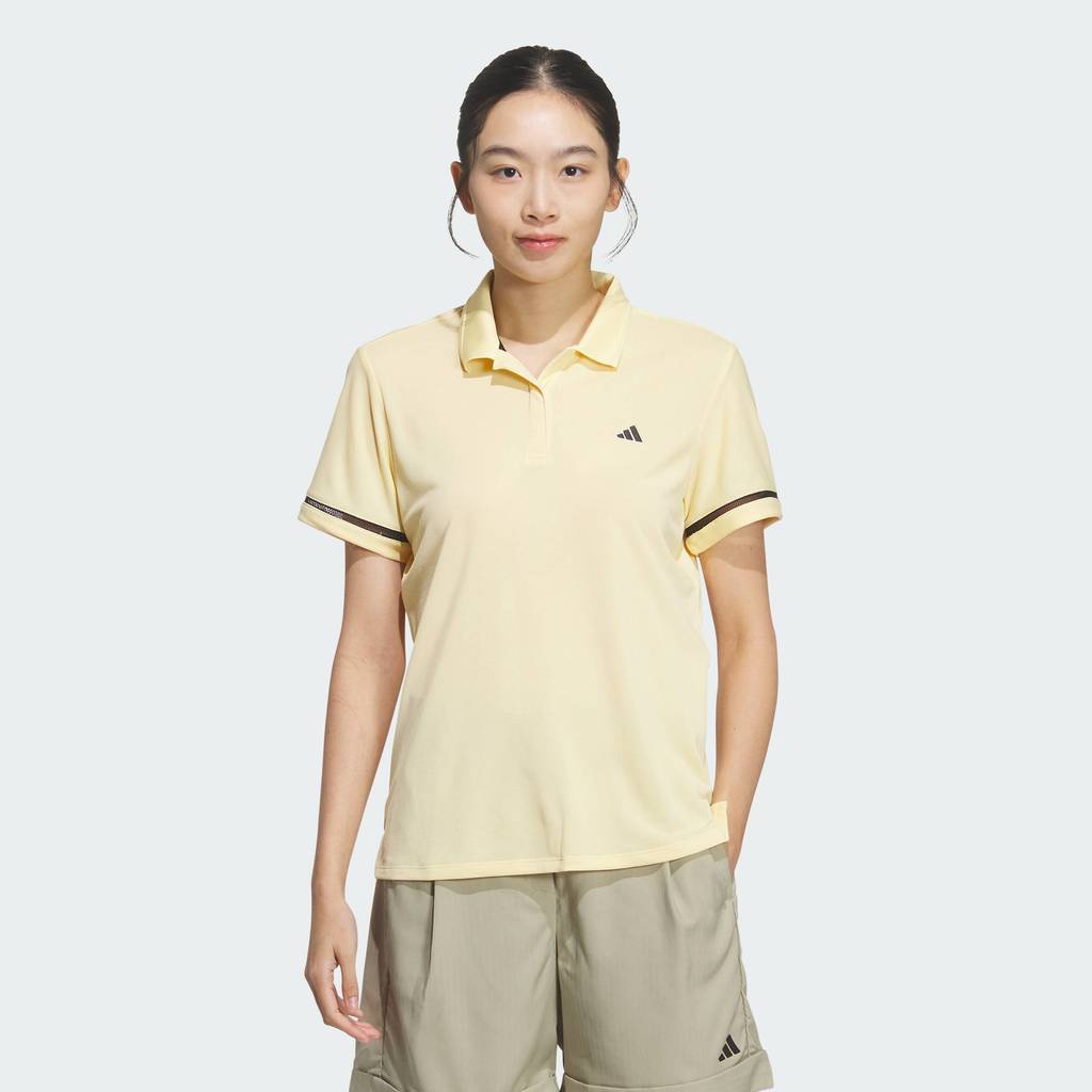 adidas Golf CLIMACOOL SHORT SLEEVE POLO SHIRTS Women Orange KB4726