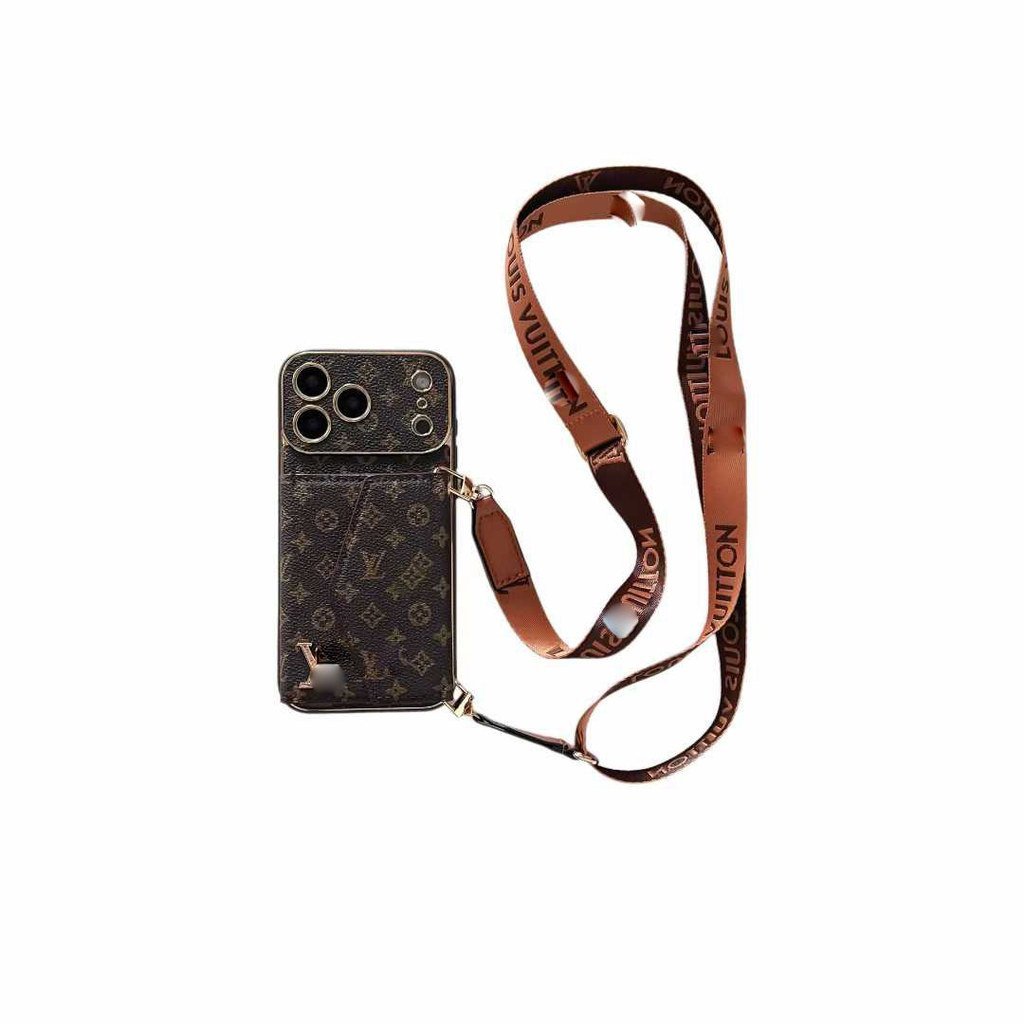 IPhone13 / 14 / 15 / 16 / 17 Pro / Max 12 11 Camera Chụp Thật Phong Cách Tên Lớn Mạ Điện Màu Nâu Nhỏ