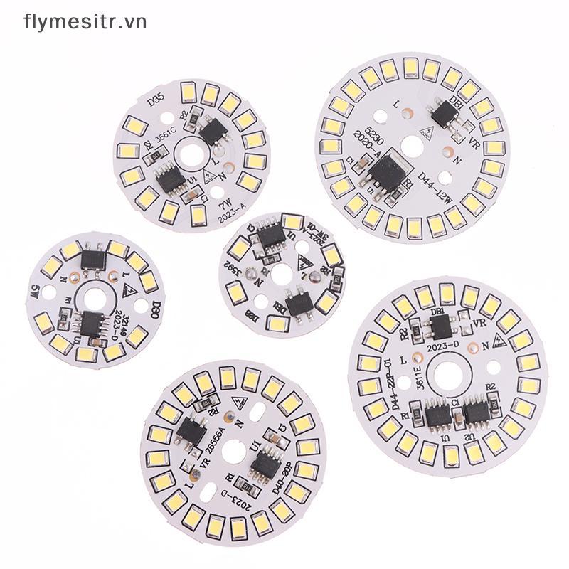 FF Bóng Đèn AC 220V Downlight Chip Spotlight Bóng Đèn LED Miếng Dán Đèn SMD Tấm Mô-đun tròn Tấm Nguồ