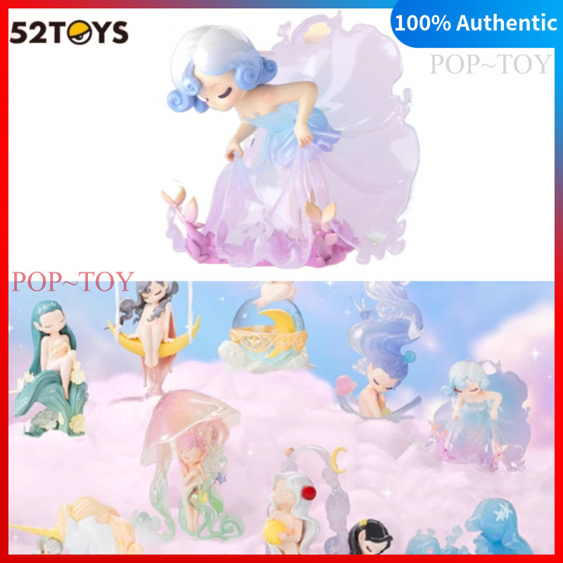 Sleep Dreamland Elves Series Figures collectible figurine decorative gift 52TOYS đồ chơi búp bê quà 