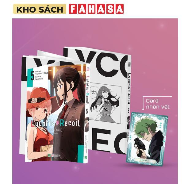 Sách - Lycoris Recoil - Tập 5 - Bản Đặc Biệt - Tặng Kèm Card Nhân Vật